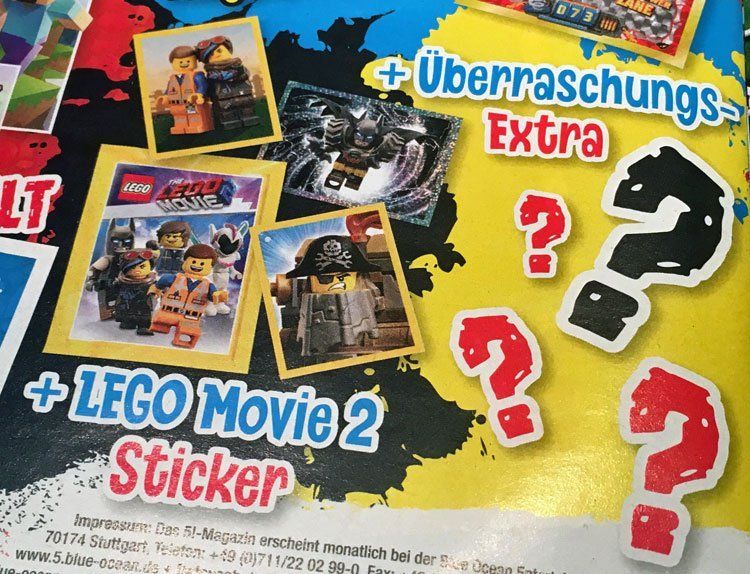 LEGO Ninjago Sammelkarten Serie 4 & LEGO Movie 2 Sticker kündigen sich an