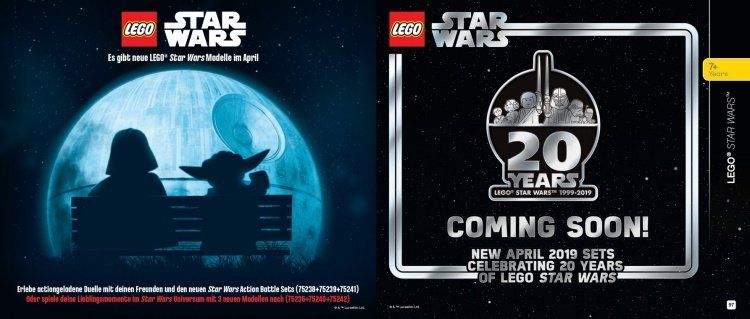 Deutscher LEGO Katalog für das 1. Halbjahr 2019 jetzt herunterladen