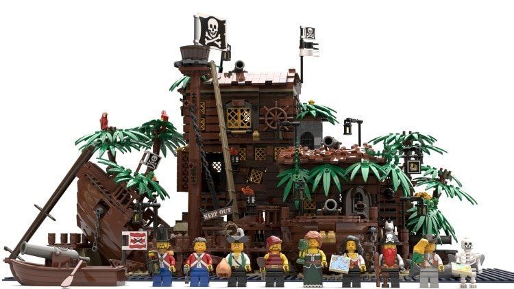 LEGO Ideas Project The Pirate Bay - Arrgh!