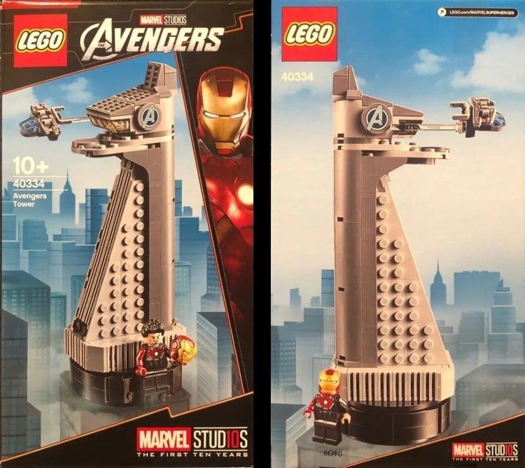 LEGO 40334 Avengers Tower: Erste Bilder von Gratis-Zugabe im April