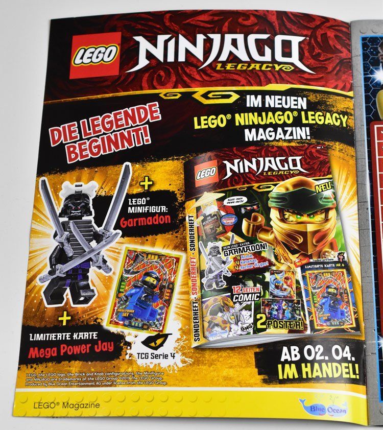 LEGO Ninjago Legacy Sonderheft ab dem 02. April im Handel