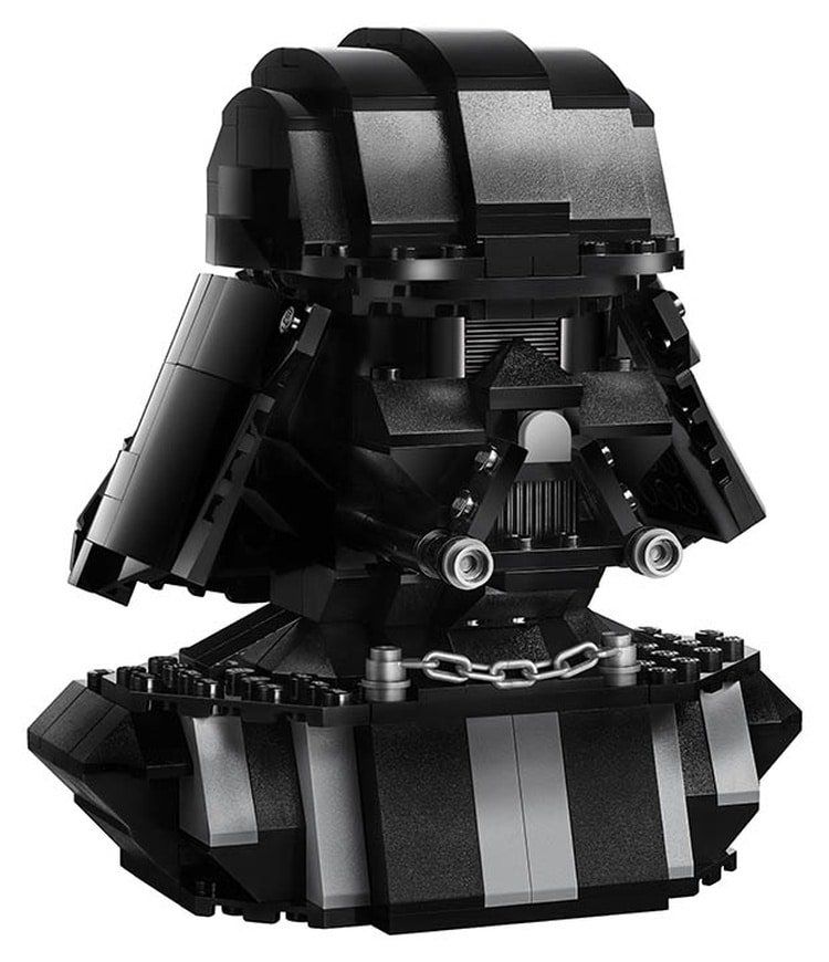 LEGO 75227 Star Wars Darth Vader Bust: Bauanleitung und Rebrick