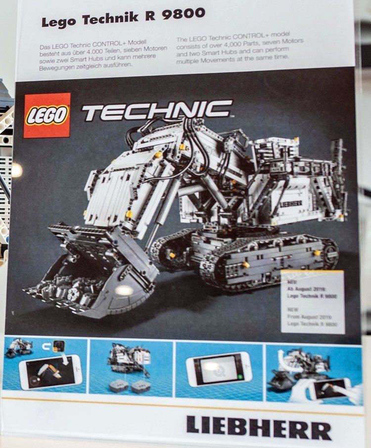 LEGO 42100 Technic Liebherr R 9800: Verkaufsstart auf Oktober verschoben
