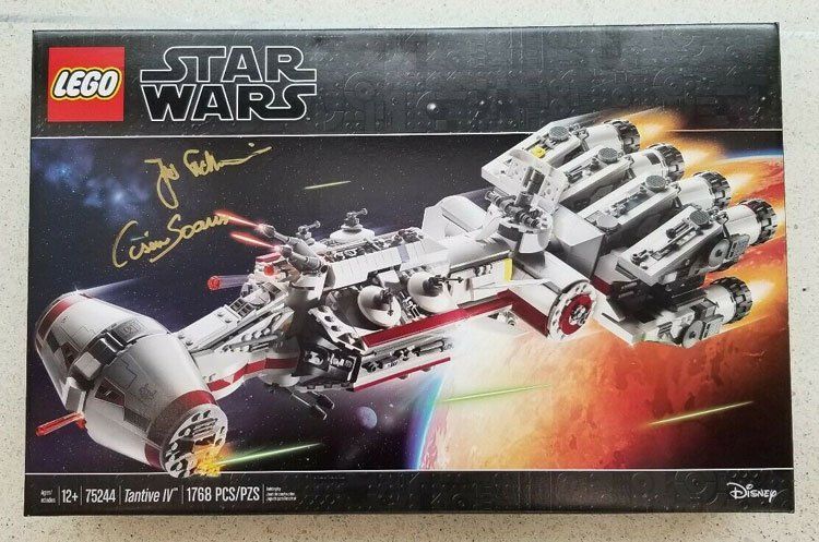 LEGO 75244 Star Wars Tantive IV mit Designer-Unterschrift bei eBay