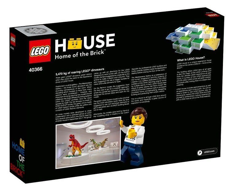 LEGO 40366 House Dinosaurier Set: Bilder, Preis und Verfügbarkeit