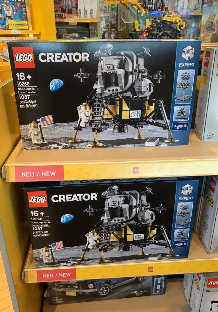 LEGO 10266 Creator Expert Lunar Lander schon im LEGOLAND erhältlich