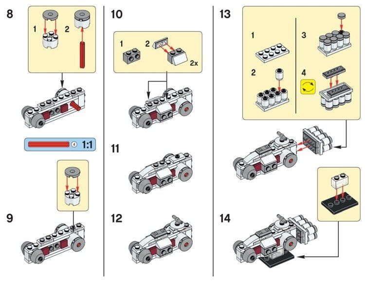 LEGO Star Wars Mini-Tantive IV: Hier ist die Bauanleitung