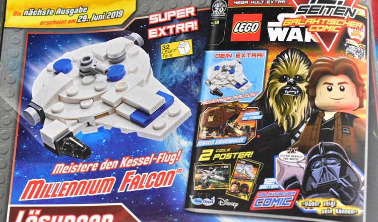 LEGO Star Wars Magazin: Mini Kessel Run Millennium Falcon im Juni