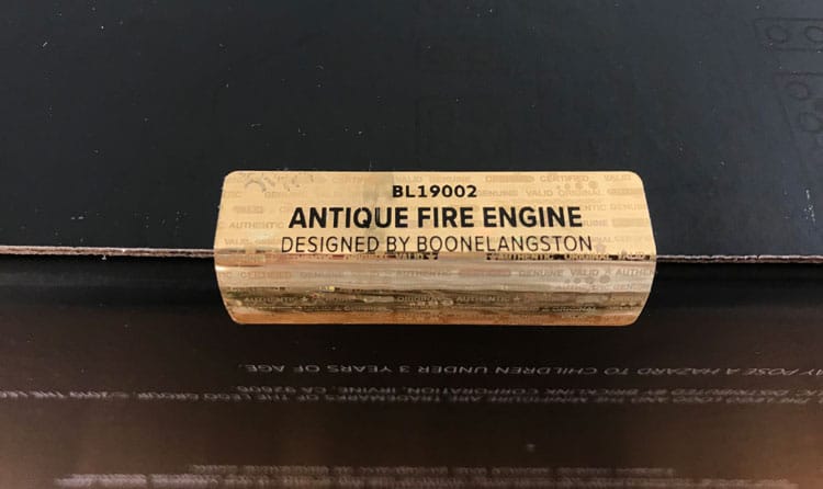 Bricklink AFOL Designer Programm: Antique Fire Engine im Review