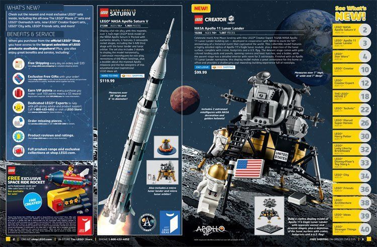 LEGO Sommer 2019 Katalog (USA) ist da
