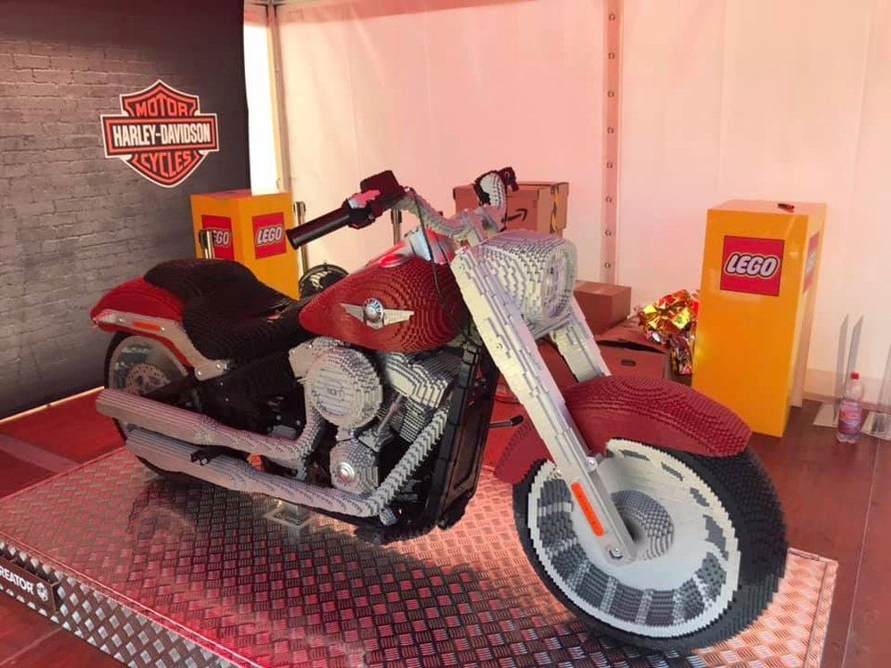 Harley Days Dresden 2019: LEGO XXL Harley-Davidson Modell ist dabei!