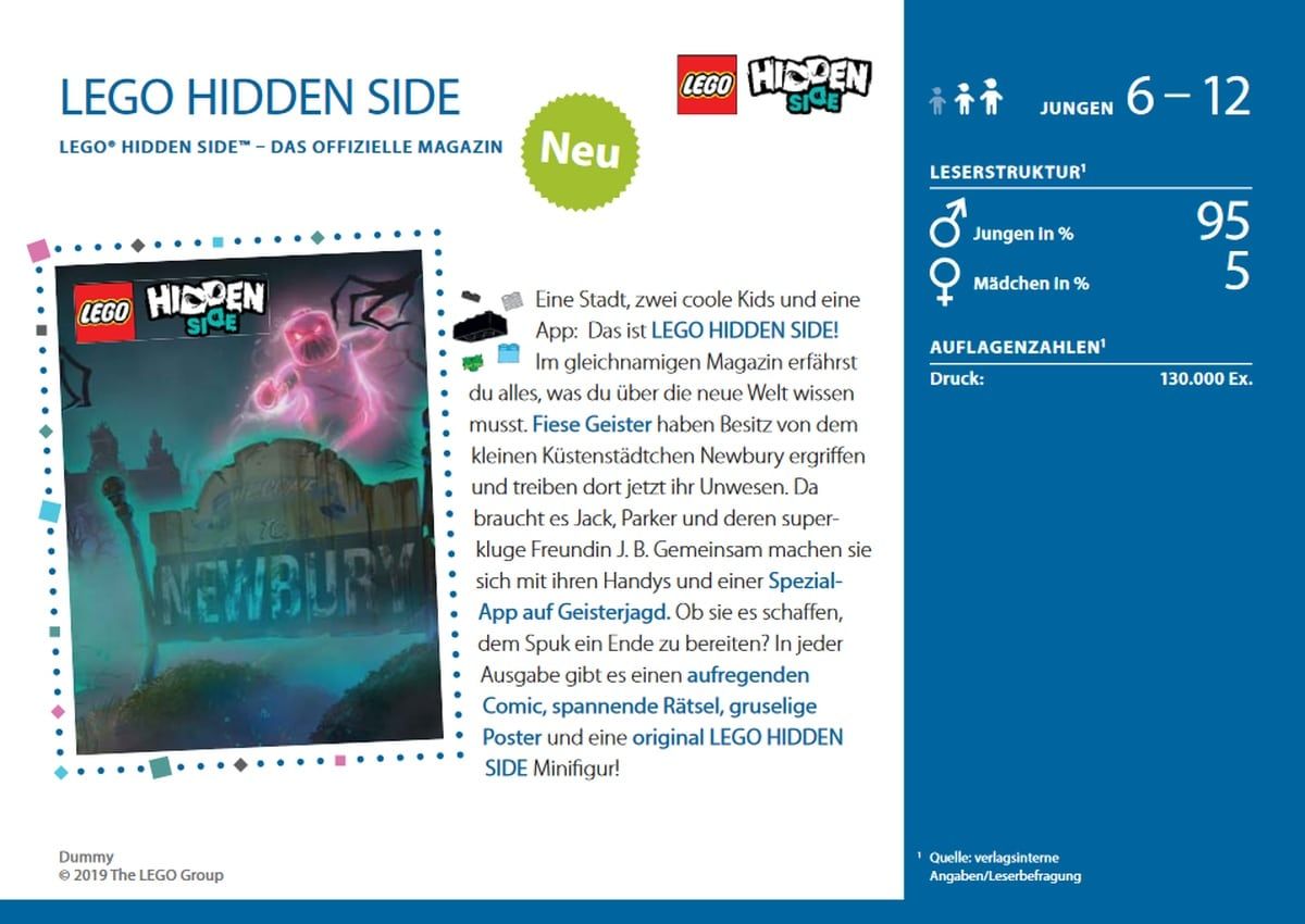 Hidden Side als LEGO Magazin ab September