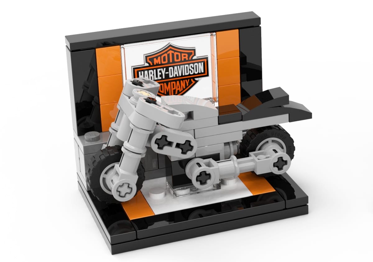 Erinnerung: Heute ist das LEGO Harley-Davidson Bau-Event