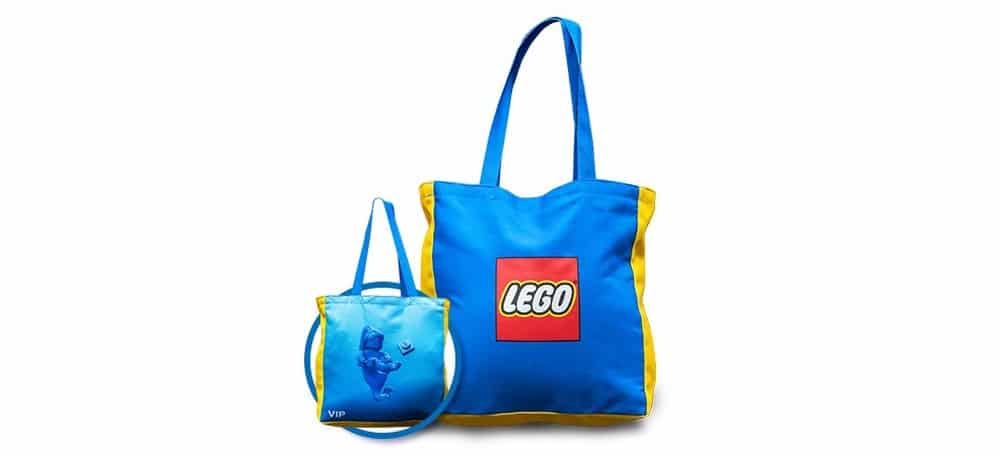 LEGO VIP Canvastasche als Zugabe bei LEGO im August