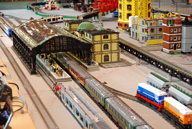 Bricking Bavaria 2019: Rückblick auf die große Eisenbahnanlage