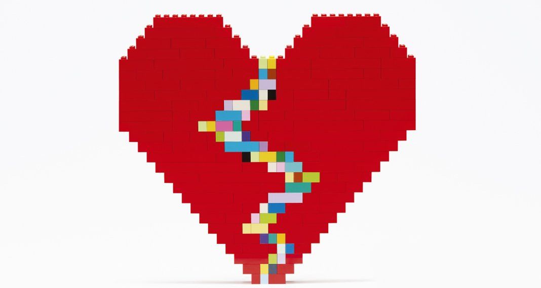 Lego Rebuild The World Heart
