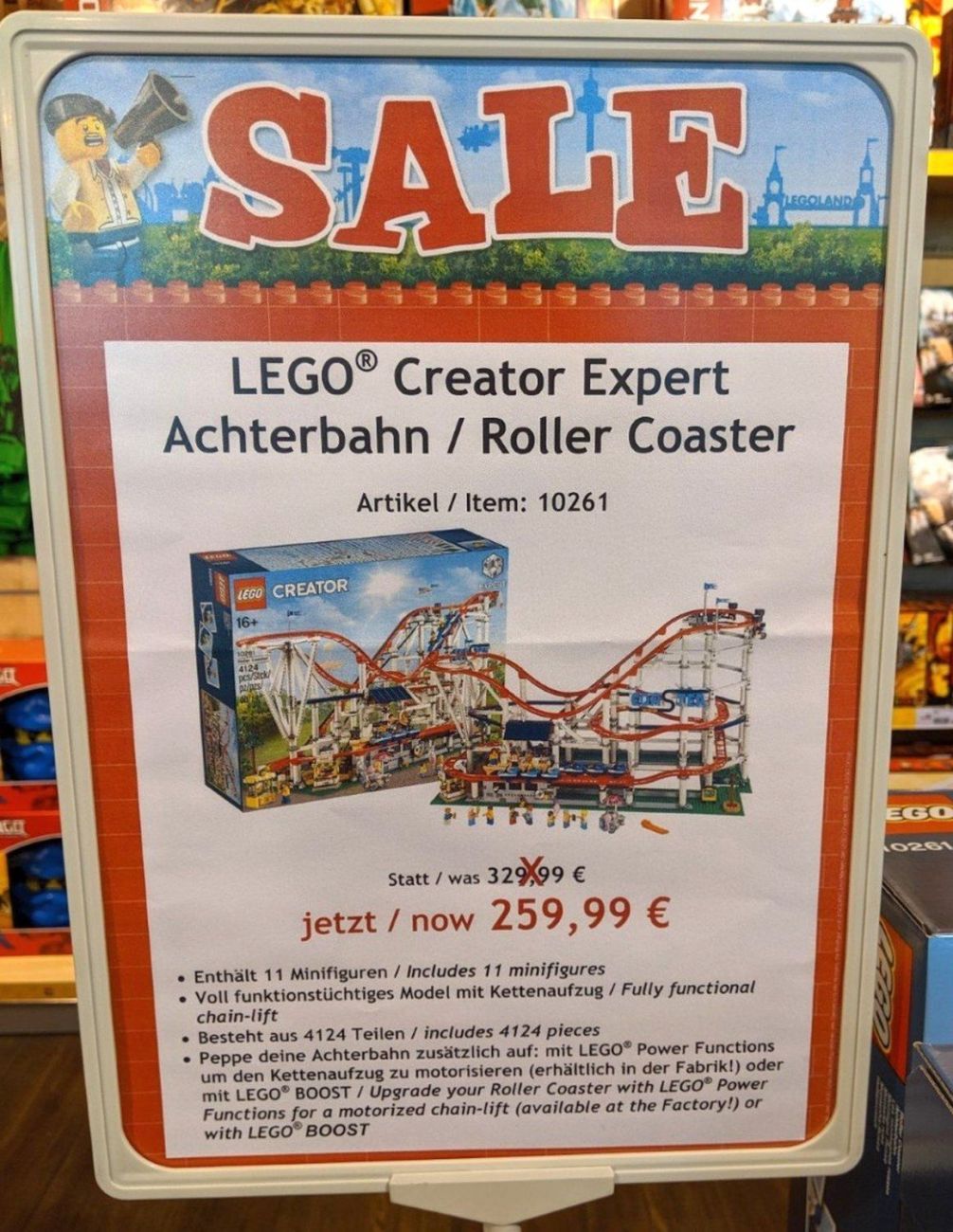 LEGO Creator Expert 10261 Roller Coaster im Angebot