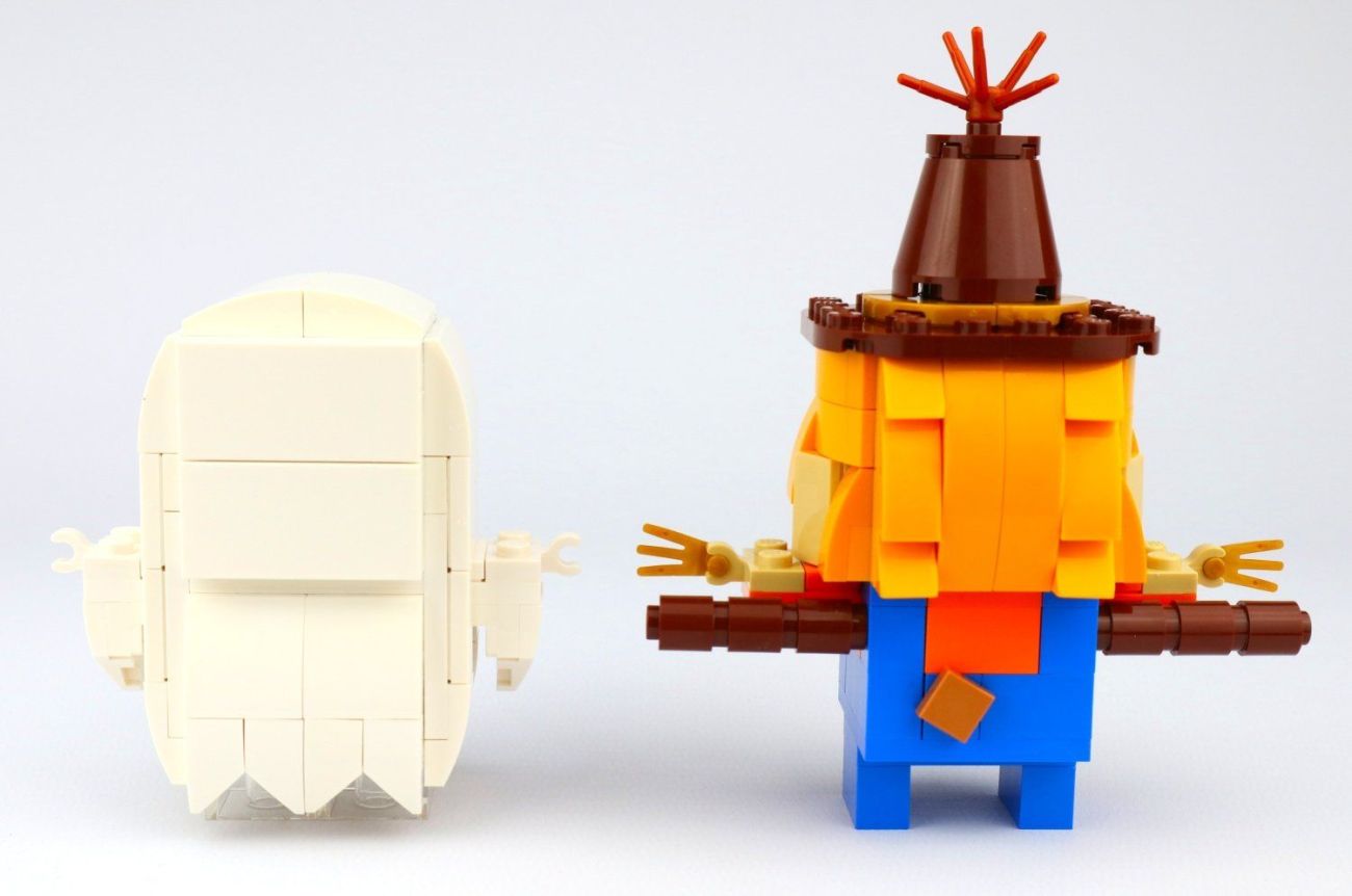 LEGO Seasonal BrickHeadz: Ghost und Scarecrow im Review