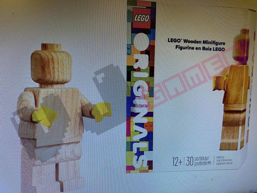 LEGO Originals Wooden Minifigure: Erstes Bild, Preis und Teile