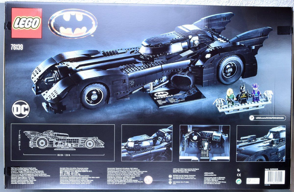 LEGO 76139 Batmobile 1989 im ausführlichen Review