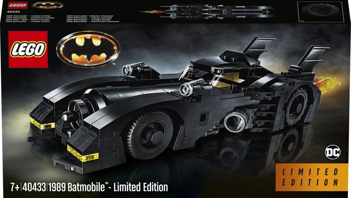 LEGO 40433 1989 Batmobile : Offizielle Bilder der exklusiven Gratis-Zugabe