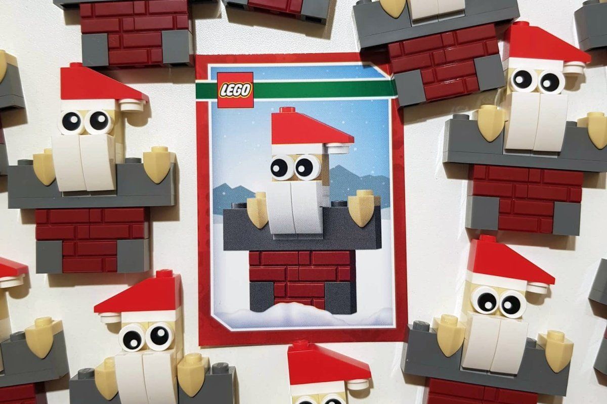 LEGO Store PaB-Wand: neue winterliche Mini-Builds und LEGO-Steine