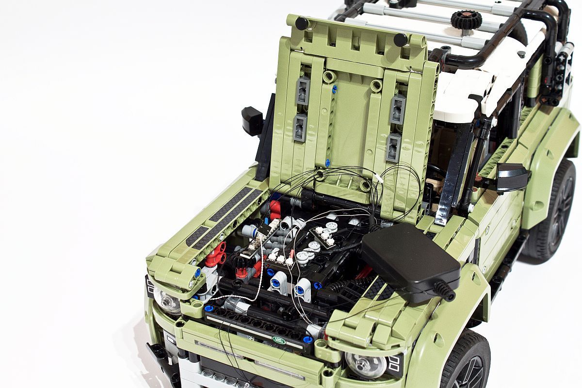 Game Of Bricks Light-Kit für den LEGO Technic 42110 Land Rover Defender