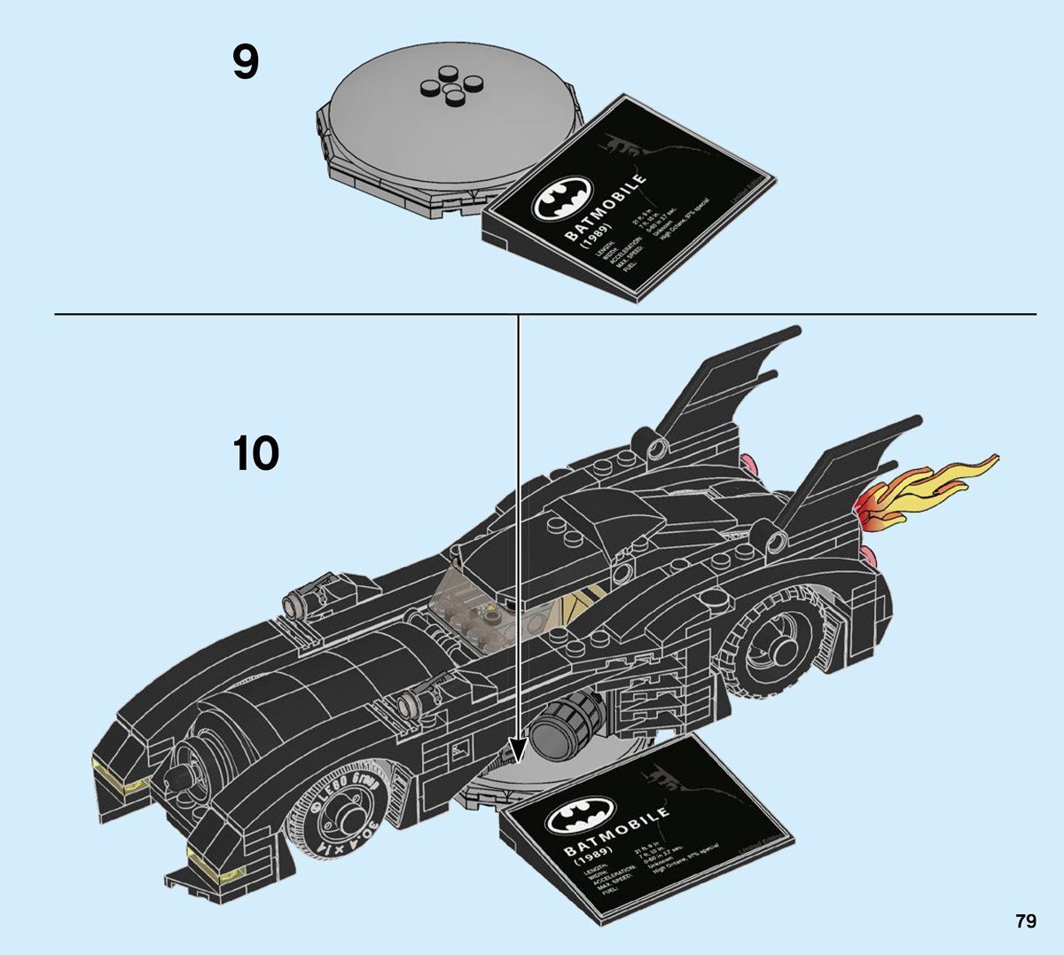 LEGO 40433 Batmobile GWP: Bauanleitung zum Download