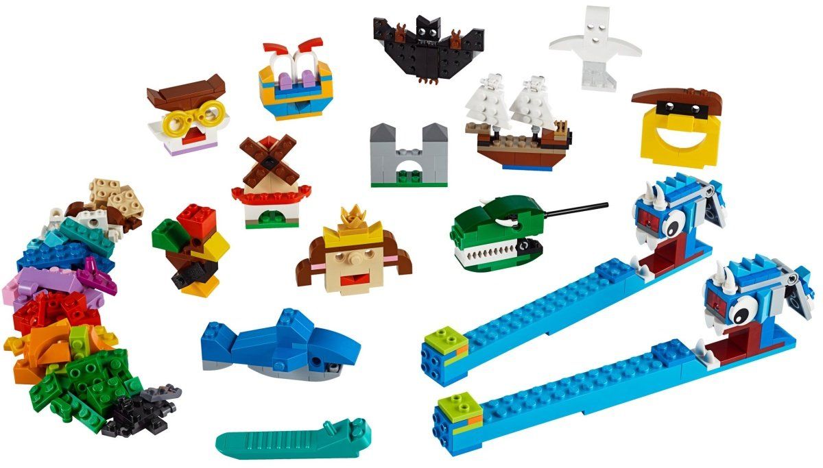 LEGO Classic SteineBox 11009: Neue Ideen mit Schattentheater