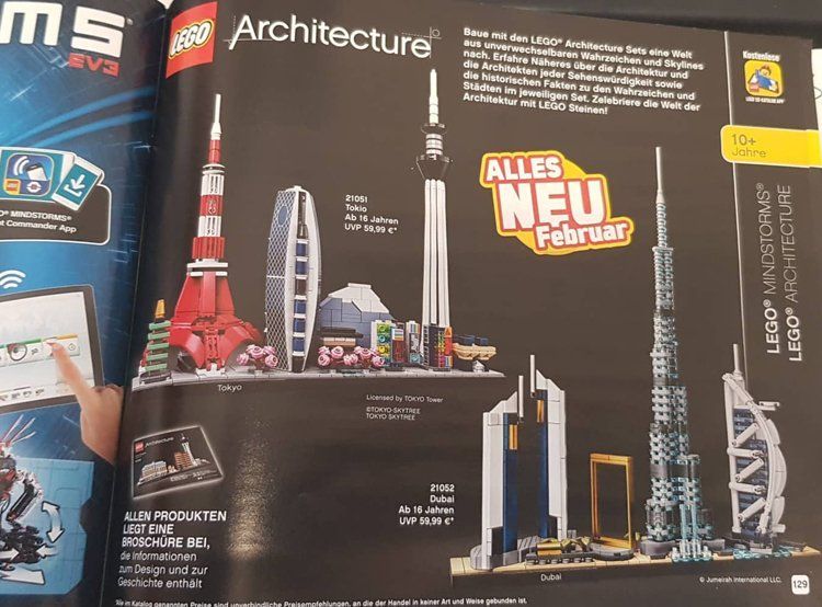 LEGO Katalog 2020 Architecture