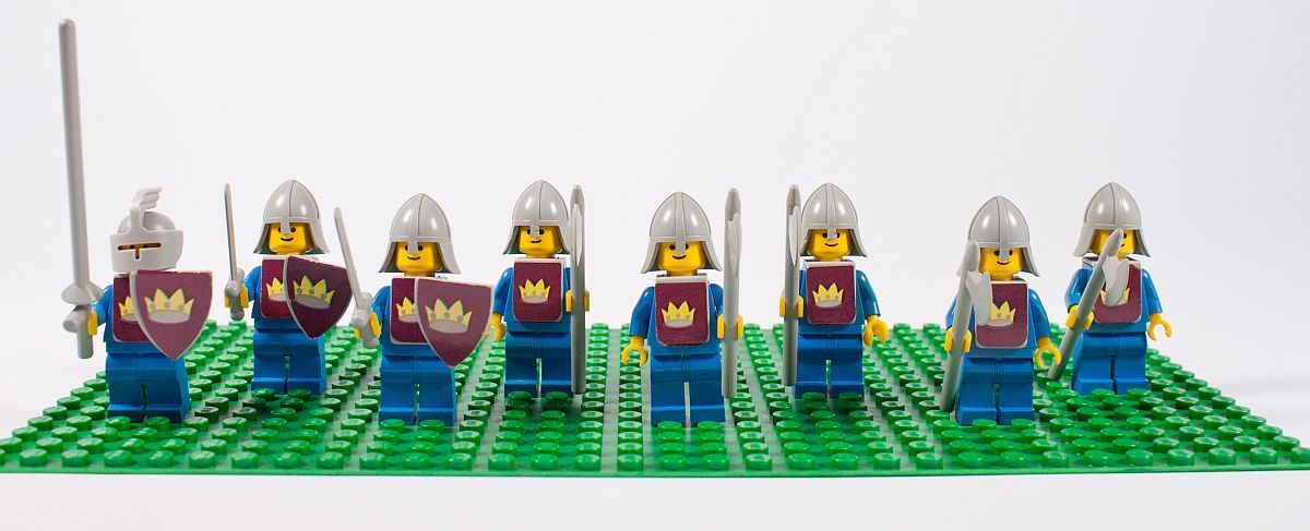 LEGO ® Classic Minifiguren Zubehör Ritter Castle 1 x Brustpanzer aus 375 