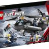 LEGO Marvel Black Wildow 76162 Helicopter Chase Boxart