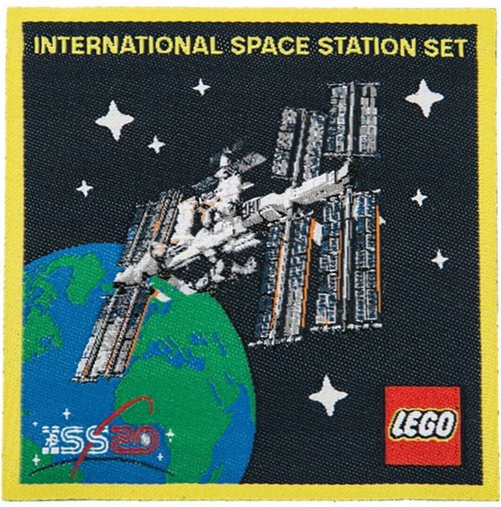 LEGO Zugabe zur Internationalen Raumstation - Aufnäher