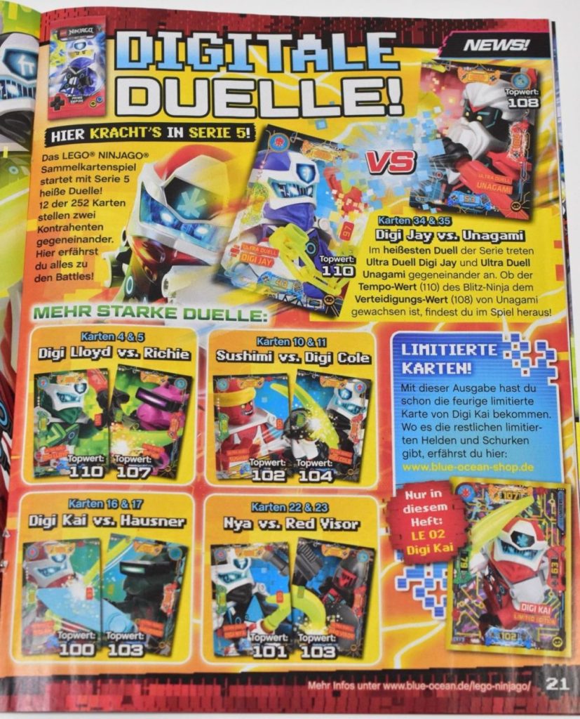 LEGO Ninjago Magazin Februar 2020