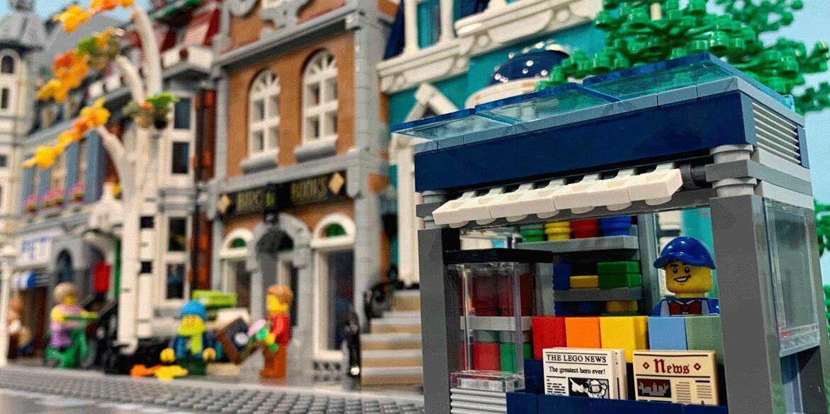 LEGO Zeitungkiosk