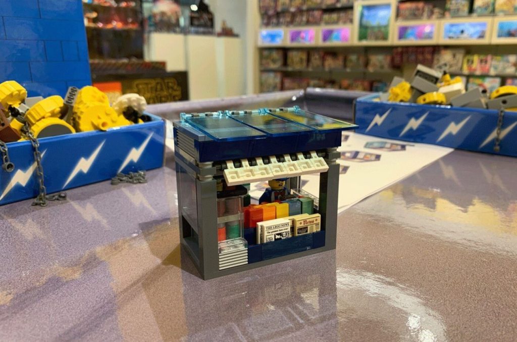 LEGO Modular Zeitungskiosk: Bauanleitung und Teileliste