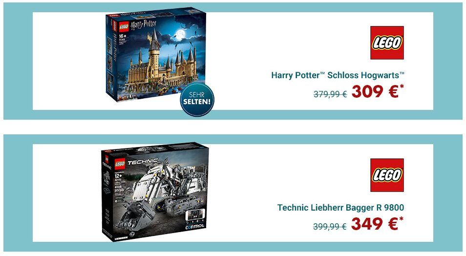 Galeria Karstadt Kaufhof ab 27.02.: LEGO Harry Potter Hogwarts für 309 Euro!