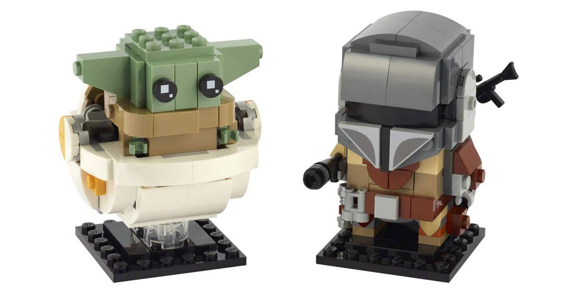 LEGO Star Wars BrickHeadz 75317 The Mandalorian and the Child