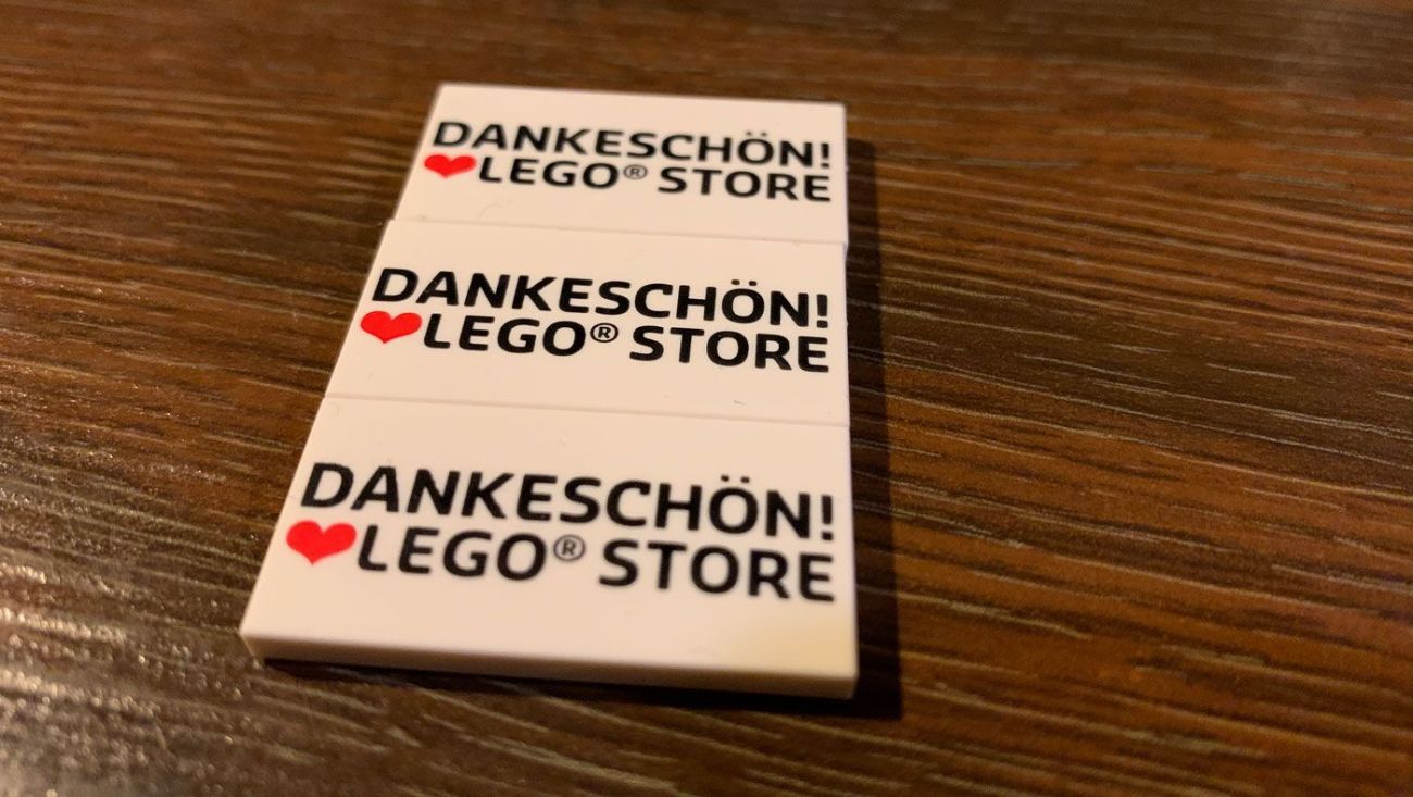 Dankeschön LEGO Store
