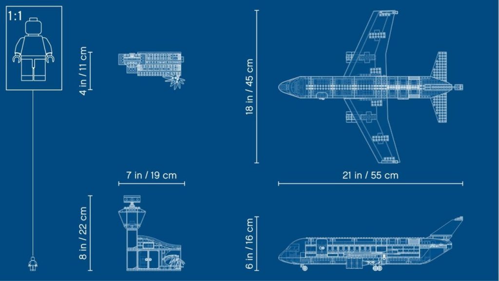 LEGO City 60262 – Passagierflugzeug
