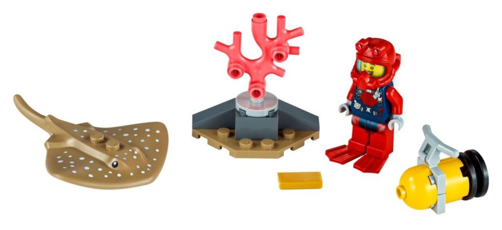 LEGO City 30370 – Tiefseetaucher (Polybag)