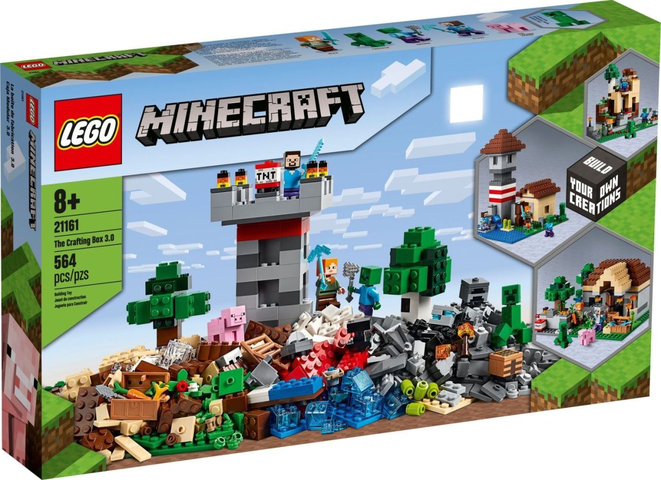 LEGO Minecraft 21161 The Crafting Box 3.0 - Box 1 (Foto: LEGO)