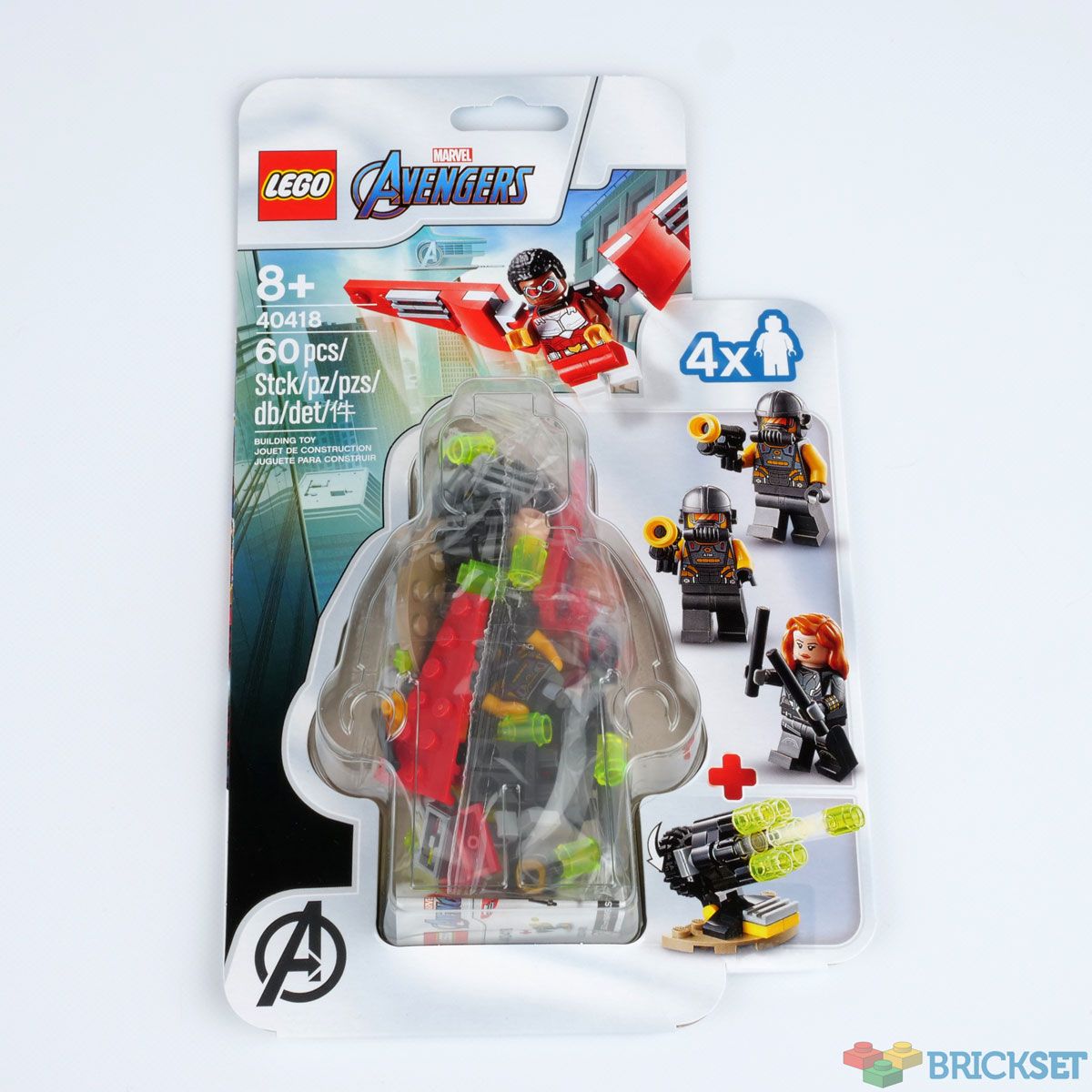 LEGO Avengers 40418 Falcon & Black Widow Minifiguren-Pack