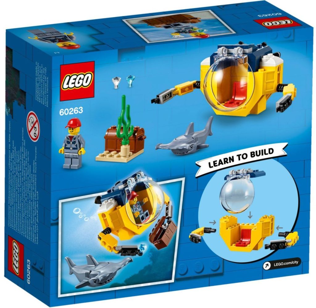 LEGO City 60263 – Ocean Mini Submarine (Mini-U-Boot)