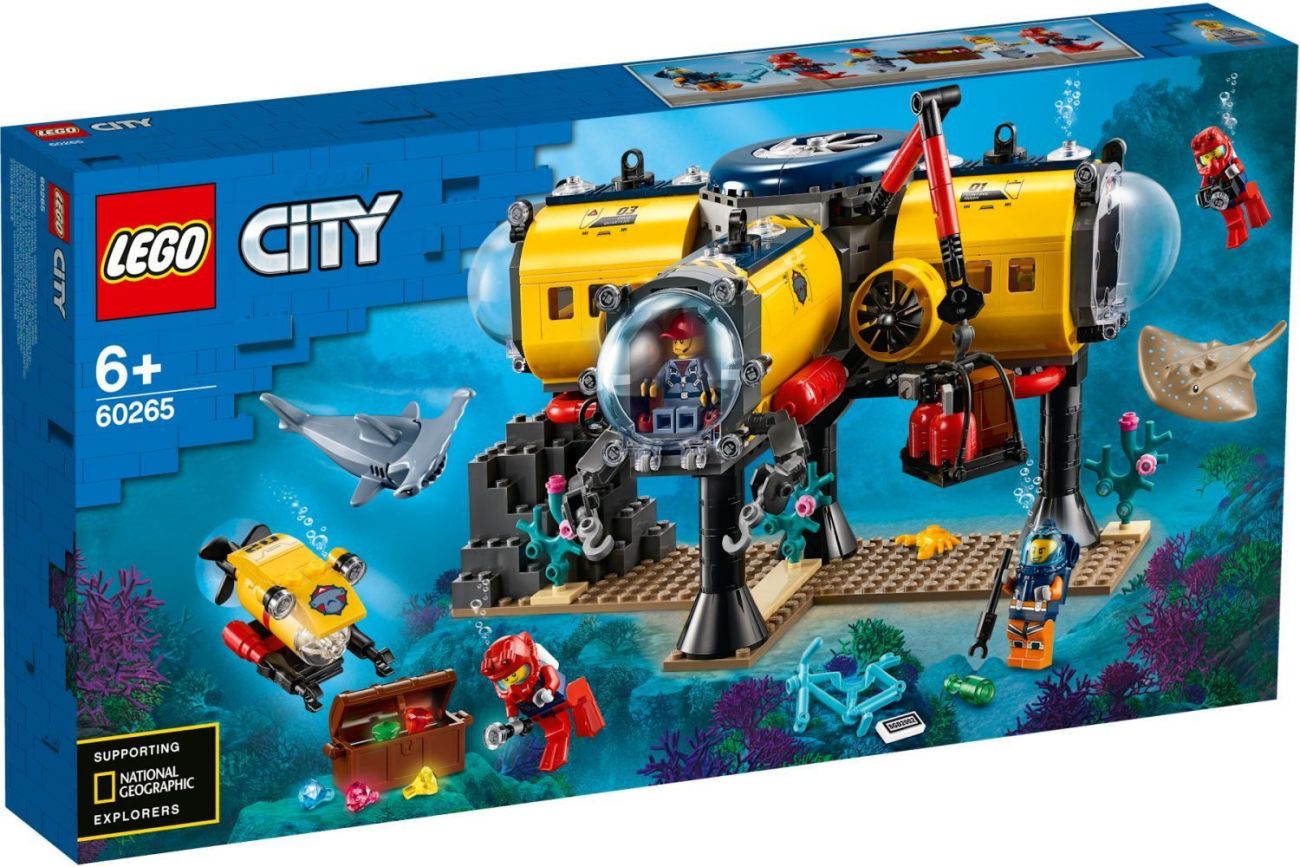 LEGO City 60265 – Ocean Exploration Base (Meeresforschungsbasis)