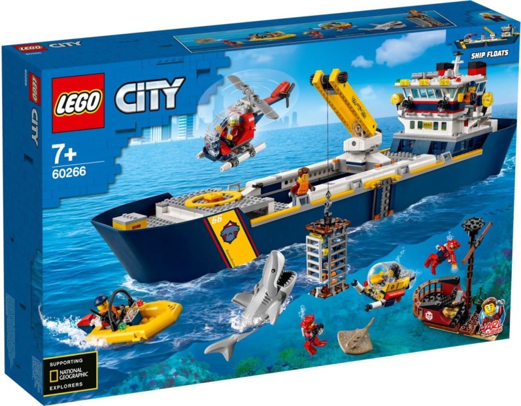 LEGO City 60266 – Ocean Exploration Ship (Forschungsschiff)