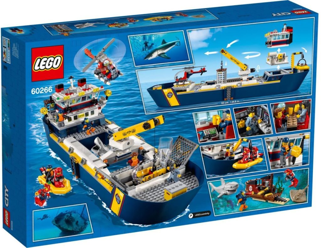 LEGO City 60266 – Ocean Exploration Ship (Forschungsschiff)