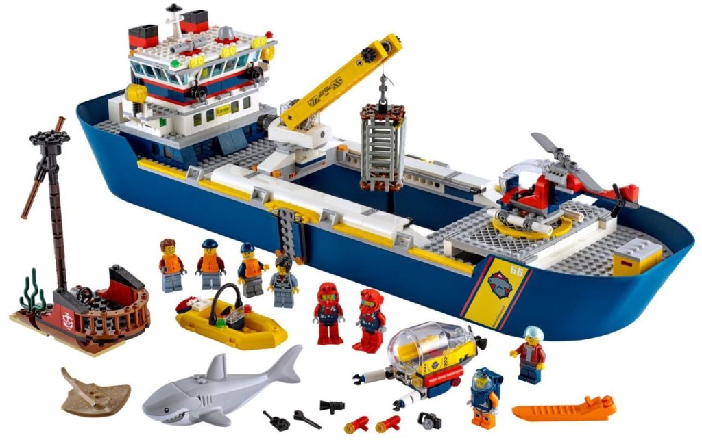 LEGO City 60266 – Ocean Exploration Ship (Forschungsschiff)