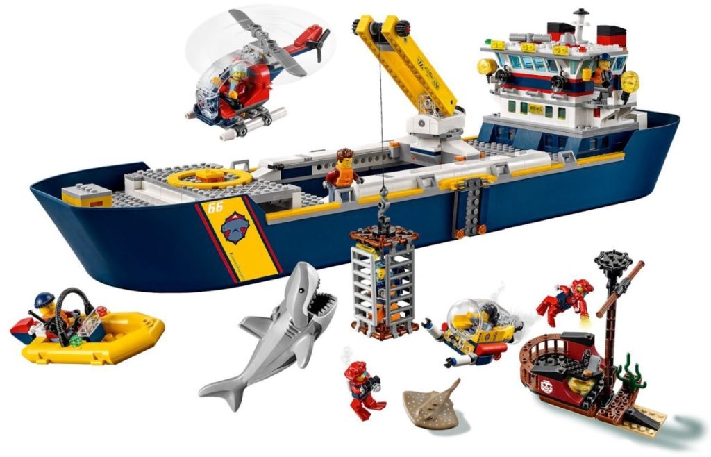 LEGO City 60266 – Ocean Exploration Ship (Forschungsschiff)
