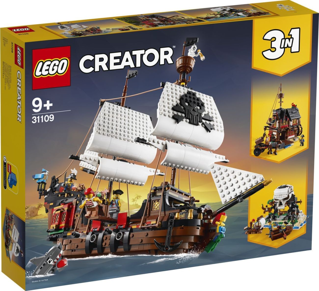 LEGO Creator 3in1 31109 – Piratenschiff (Pirate Ship)